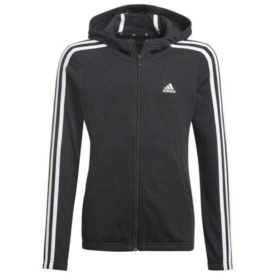 Adidas Παιδική ζακέτα 3-Stripes Full-Zip Hoodie